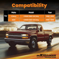 2" Front Lowering Drop Coil Springs for Chevy GMC C1500 2WD V8 (1988–1998)