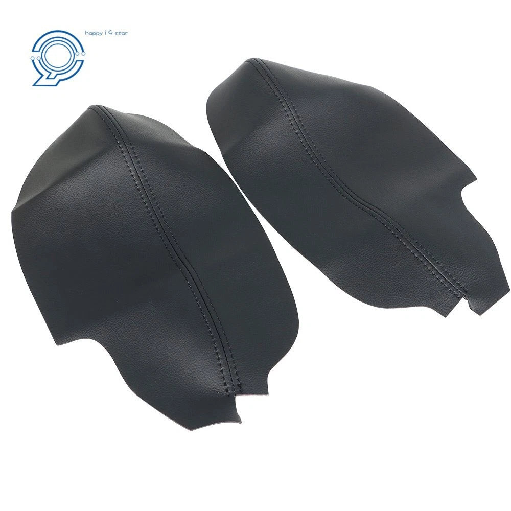 Set of 2 Leather Front Door Panels Armrest Covers for Acura TSX (2009–2014)
