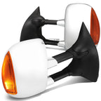 Set of 2 LED Chrome Towing Side Mirrors for Ford Super-Duty (1999–2007)