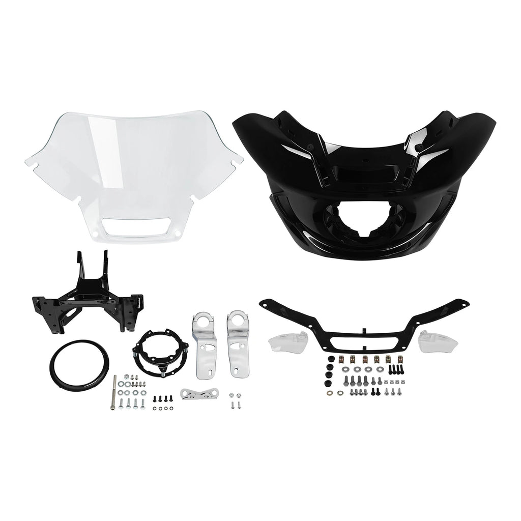 Headlight Fairings Windshield Mount Brackets for Harley Low Rider ST (2022–2025)