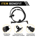 ABS Wheel Speed Sensor No.JL3Z2C204D for Ford F-150 (2015–2020) Front Left Right