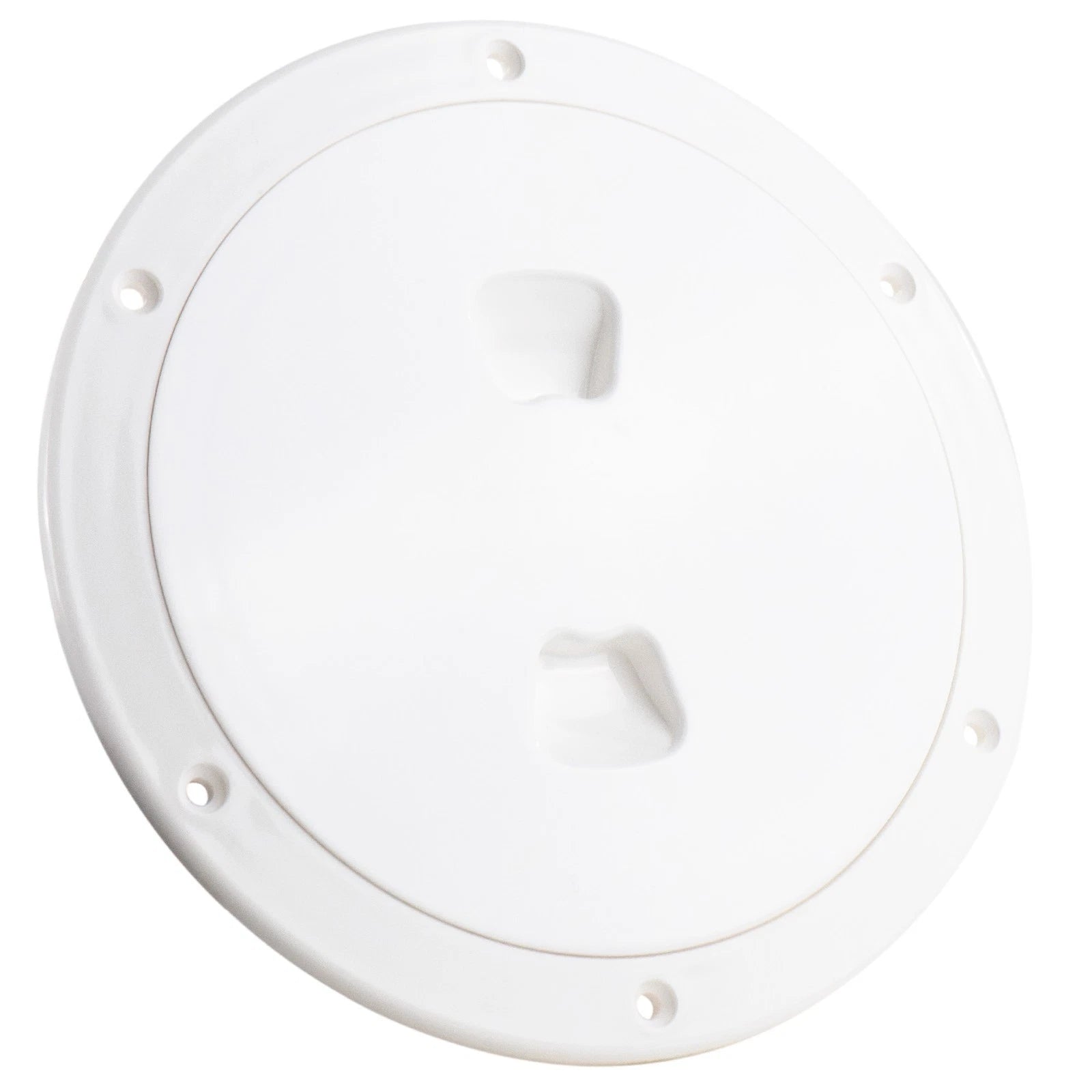 5" Round Inspection Deck Plate Hatch for Marine Boats (Off-White)