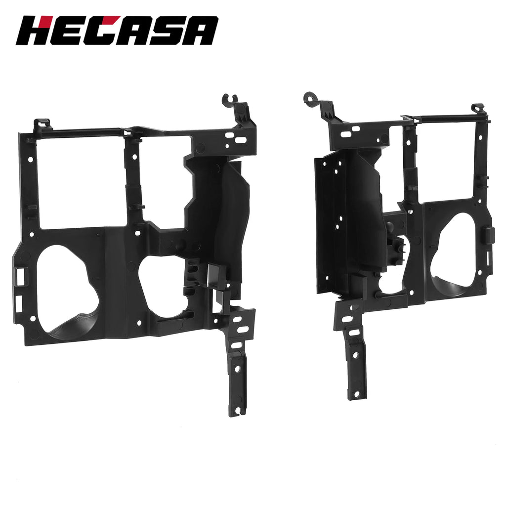 Set of 2 Headlight Mounting Brackets for Chevy Silverado 1500 (1999–2002) GMC Sierra (1999–2007)