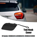 Tow Hook Eye Hole Cover for Mercedes-Benz GLK350 (2010–2015) Matte Black