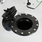 5 Gallon Lightweight Polished Aluminum Race Drift Fuel Cell Tank + Sender