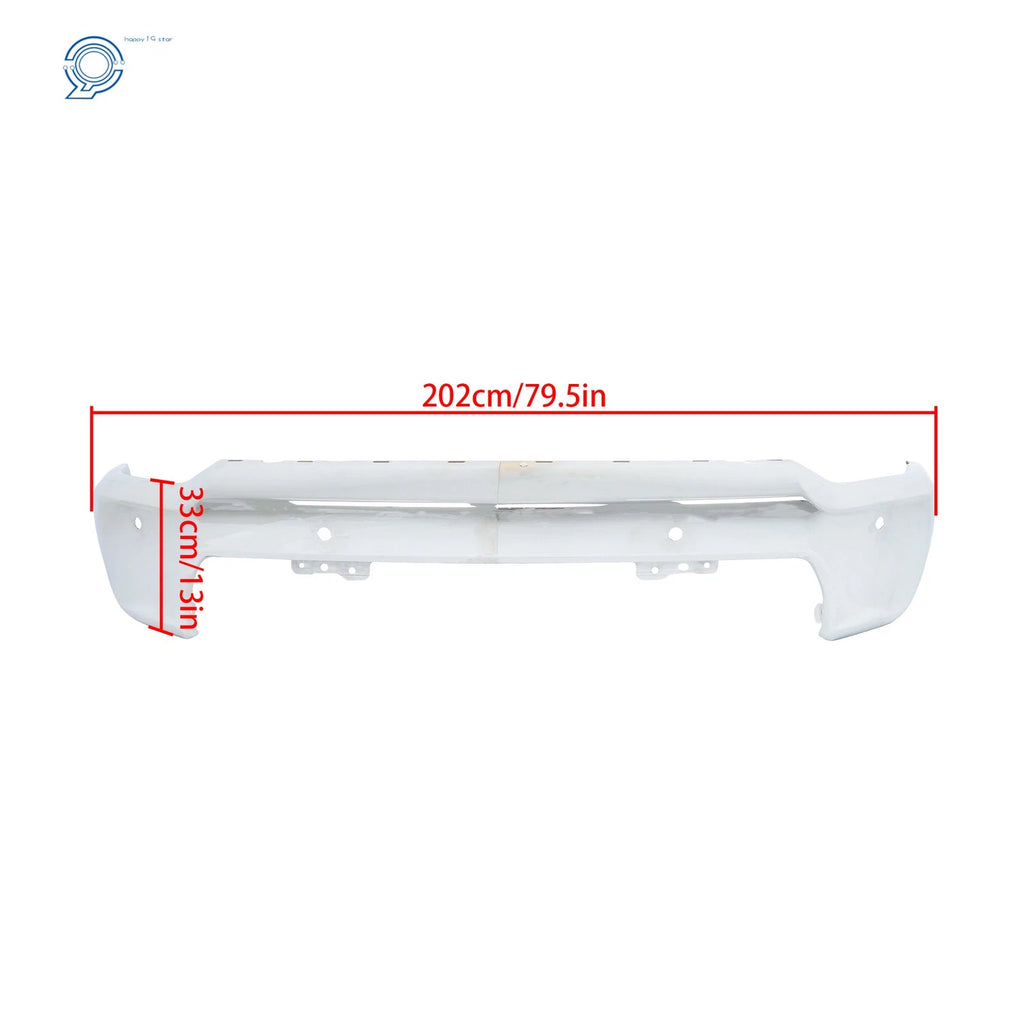 Chrome Front Bumper Split for Chevrolet Silverado 2500 HD 3500 HD (2020–2023)