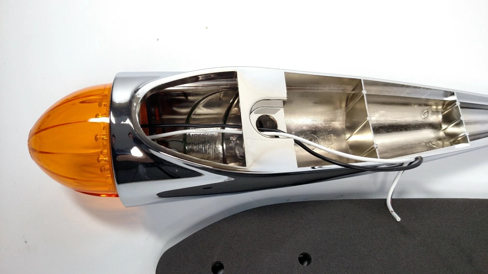 Chrome Amber LED Cab Lights Set for Nissan Cabstar (2010–2020)