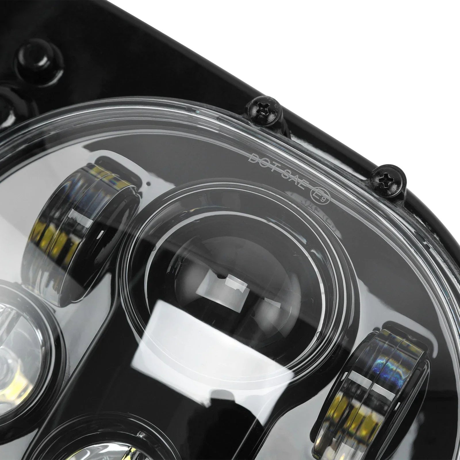 5 3/4" Dual LED Front Headlight for Harley Road Glide (1998-2013)
