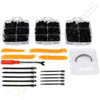 Set of 16 Car Retainer Clips Fasteners for Most Vehicles (Universal)