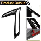 Fog Light Cover Trim Set of 2 for Honda CR-V (2023–2024) Glossy Black