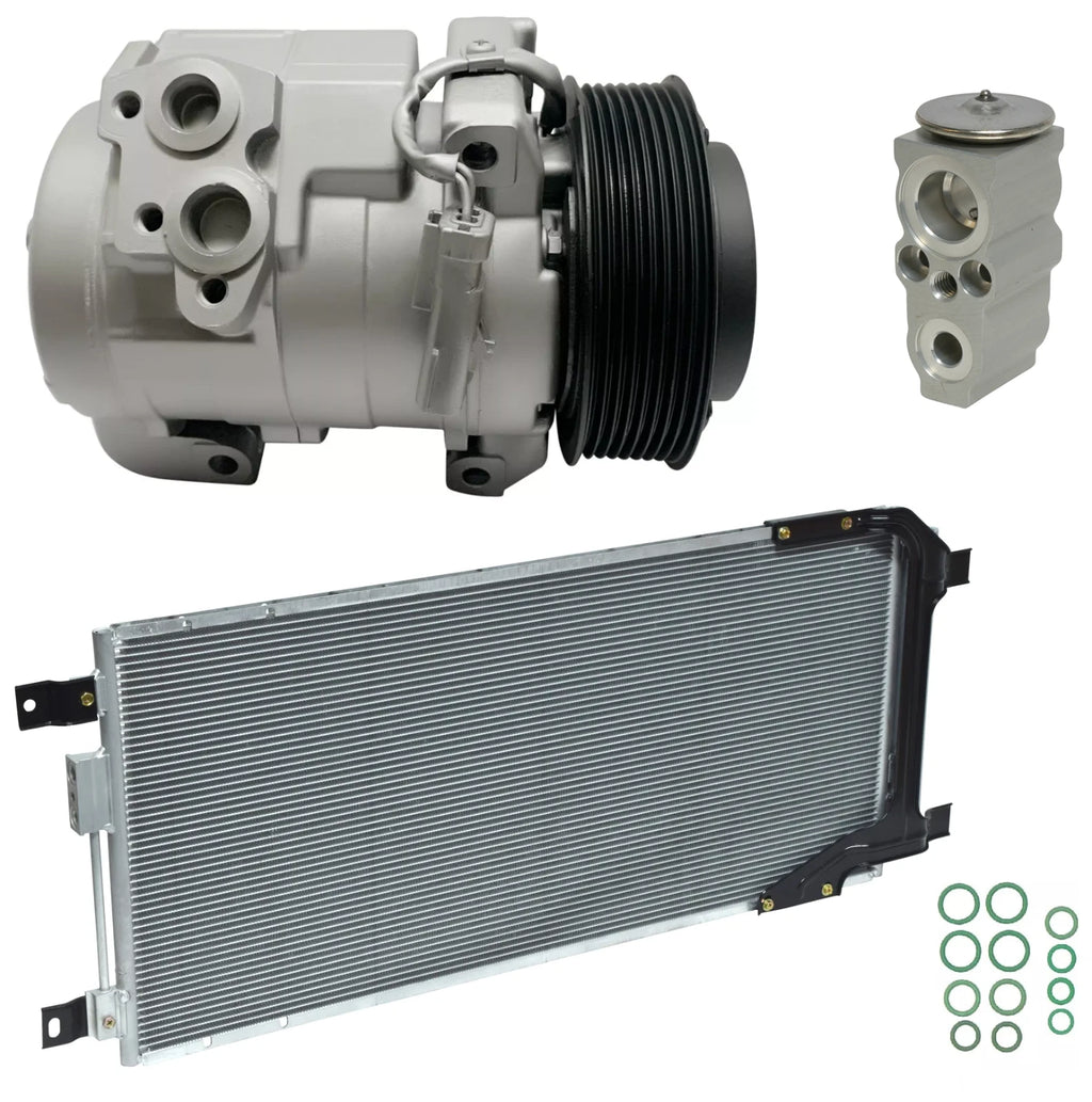 A/C Compressor Kit with Condenser for Ram 5500 6.7L Turbo (2020–2020)