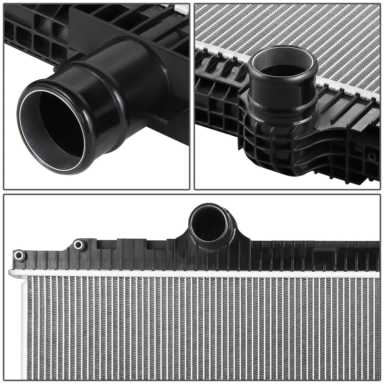 2-Row Aluminum Engine Cooling Radiator for Peterbilt 365/Kenworth T800 (2008–2015)