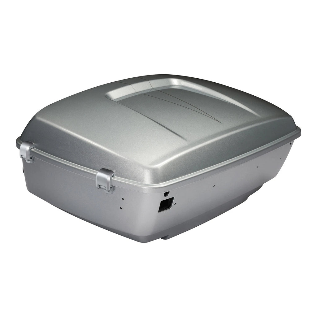 King Trunk for Harley Electra Glide Street (2014–2025) Brilliant Silver Pearl