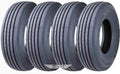 Set of 4 ST 225/75R15 Gremax Heavy Duty All Steel Trailer Tires 14PR 123/119M
