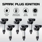6X Ignition Coil for GMC Acadia, Chevy Traverse, Cadillac ATS, CTS, Saturn (2007–2019) UF569