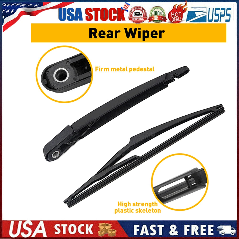 Rear Windshield Wiper Arm with Blade for Nissan Rogue (2008–2013)