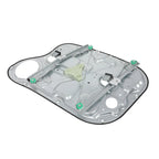 Front Left Power Window Regulator w/ Motor for Hyundai Elantra (2007–2009)