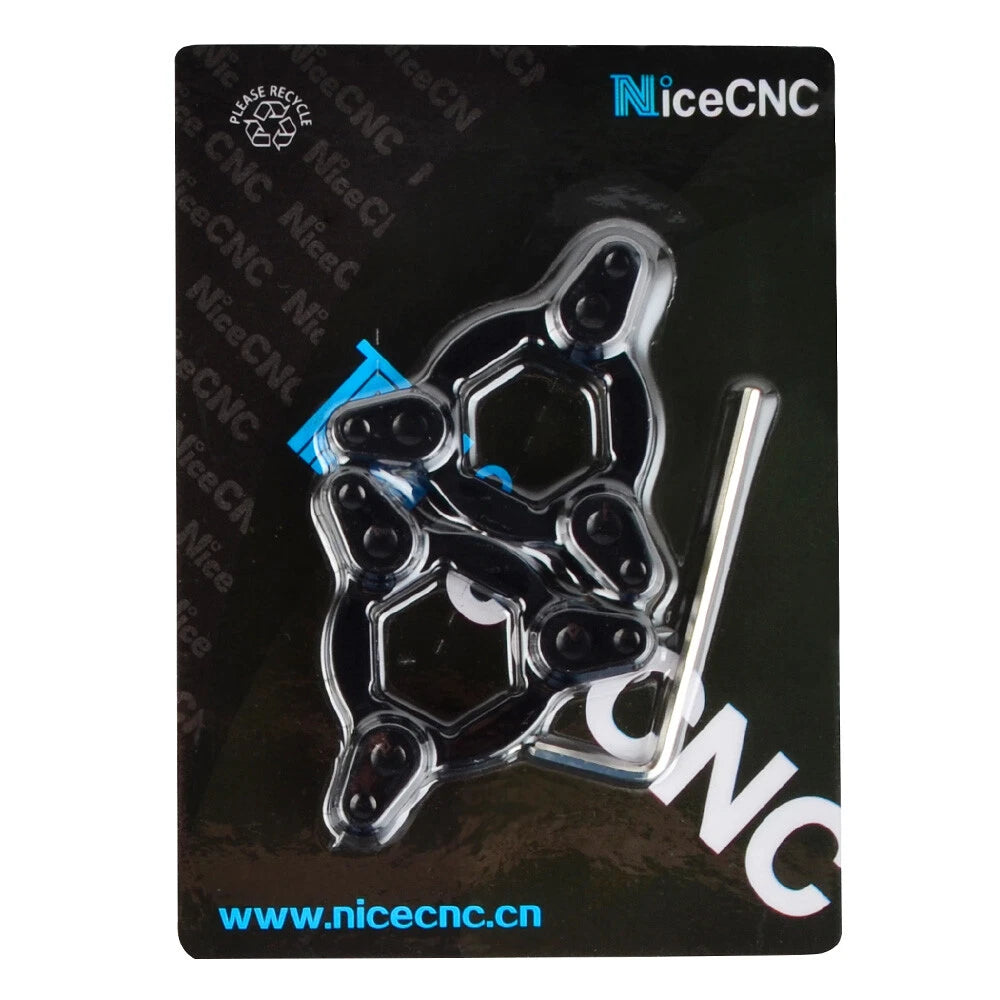 19mm Hexagon Anodized Fork Preload Adjusters Kit for BMW F800GS (2008–2010) G650X (2009)