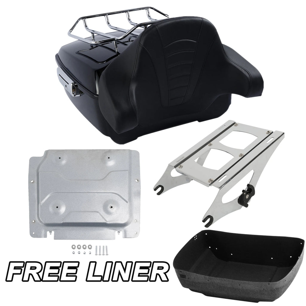 Trunk Pad Mount Rack Plate for Harley Street Glide (2014–2025)