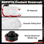 Radiator Coolant Overflow Tank for Mazda 3 2.0L/2.3L (2004–2013)
