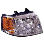Replacement Chrome Passenger Head Light Assembly for 2003–2006 Ford Expedition