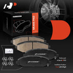Set of 4 Front Ceramic Brake Pads for Ram 1500 (2019–2022) Jeep Wagoneer (2022)