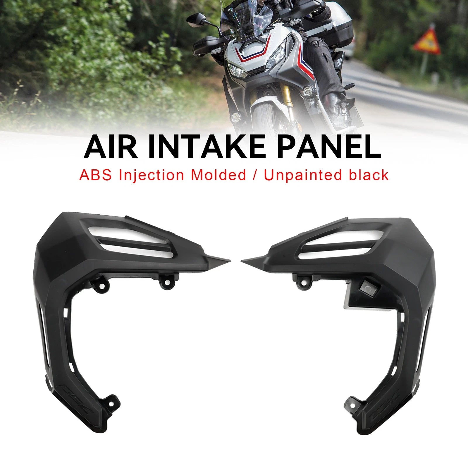 Unpainted Side Air Intake Vent Panel Cover for Honda X-ADV 750 (2021–2023)