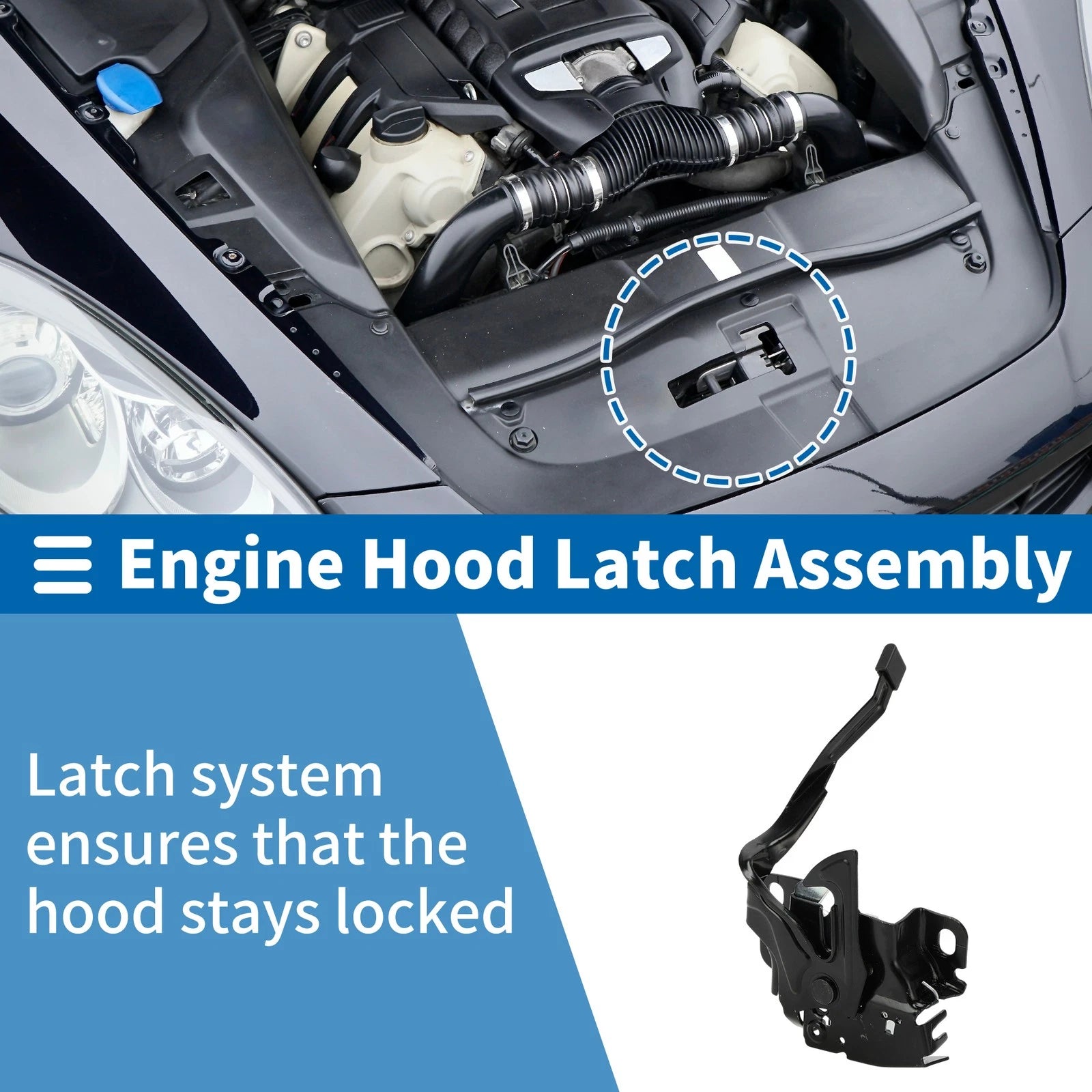 Hood Latch Assembly for Honda Fit (2015–2020) No. 74120T5AJ01