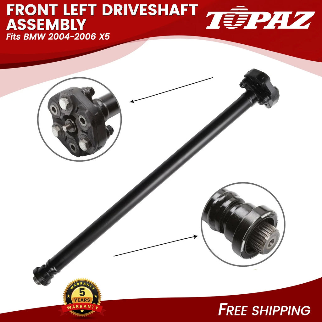 Front Propeller Drive Shaft Assembly for BMW X5 (2004–2006)