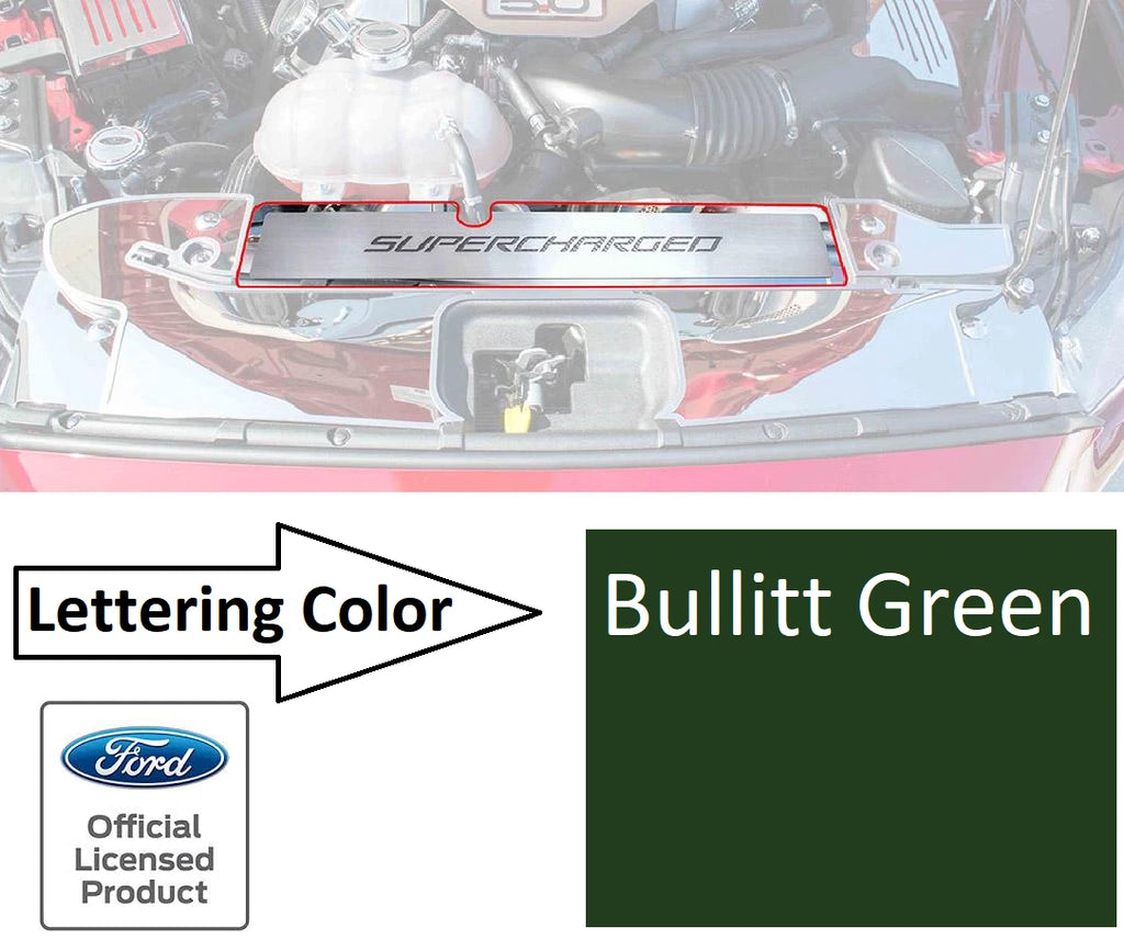 Radiator Cover Plate Replacement for Ford Mustang GT Bullitt (2015–2017)