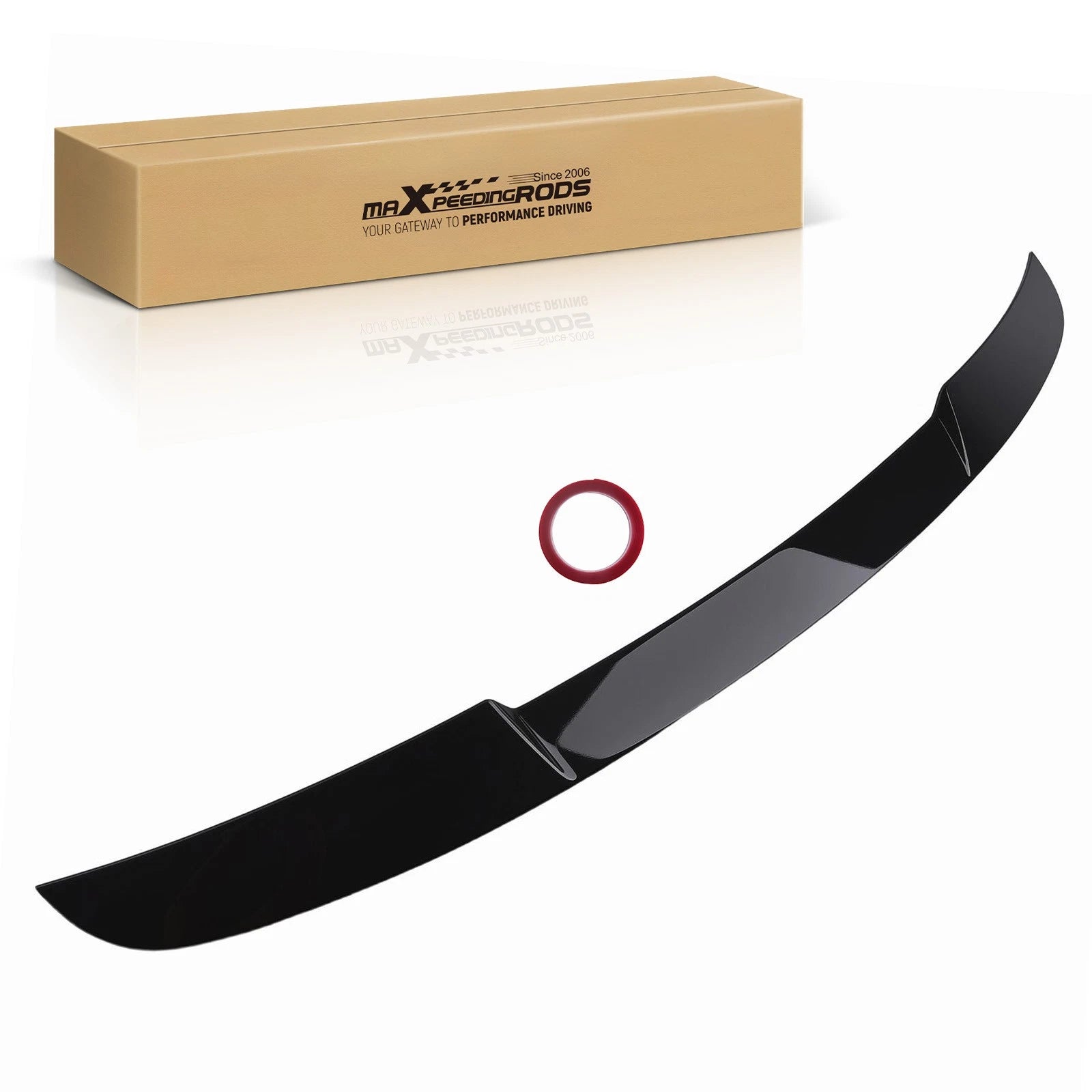 Black Rear Window Roof Spoiler ABS for Kia K5 (2021–2025)