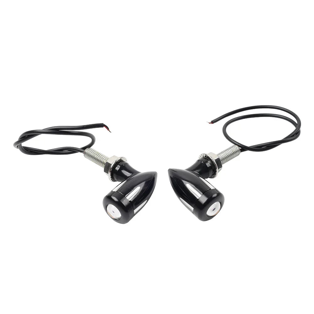 Mini Turn Signal Light Blinker 8mm for Bobber Cafe Racer