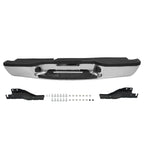 Chrome Rear Bumper for Chevy S10 GMC Sonoma (1998–2004)