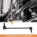 2X Front Stabilizer Sway Bar Link Kit for Acura MDX, Chevrolet Equinox