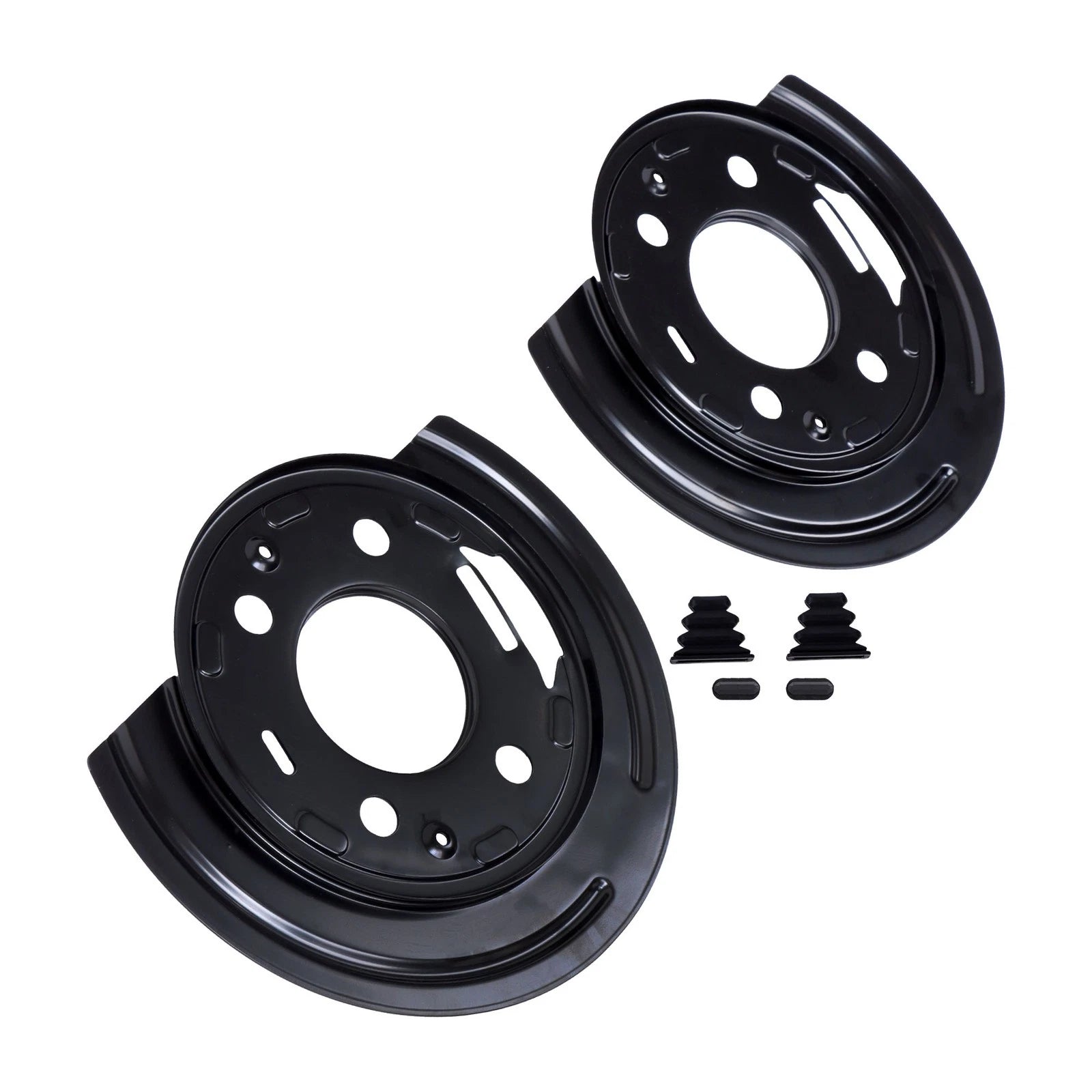 2X Rear Brake Backing Plate Dust Shield for Chevrolet Silverado 1500 (2005–2006)
