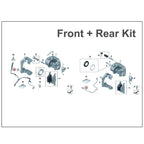 Brake Pad Wear Sensor Kit for BMW X5 E70, X6 E71 (2007-2013)