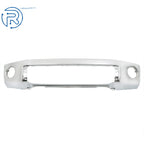 Chrome Front Bumper with Park Assist Sensor Hole for Toyota Tundra (2007–2014)