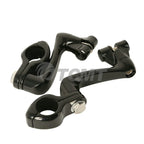 1 1/4" Engine Guard Adjustable Male Mount Highway Footpegs for Harley