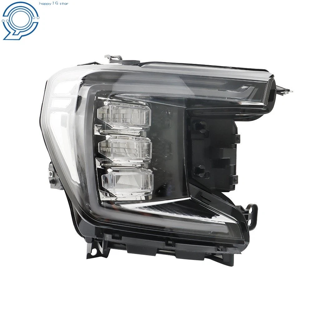 2X LED Headlamp Assembly for GMC Yukon SLE/SLT (2021–2023) Clear Lens