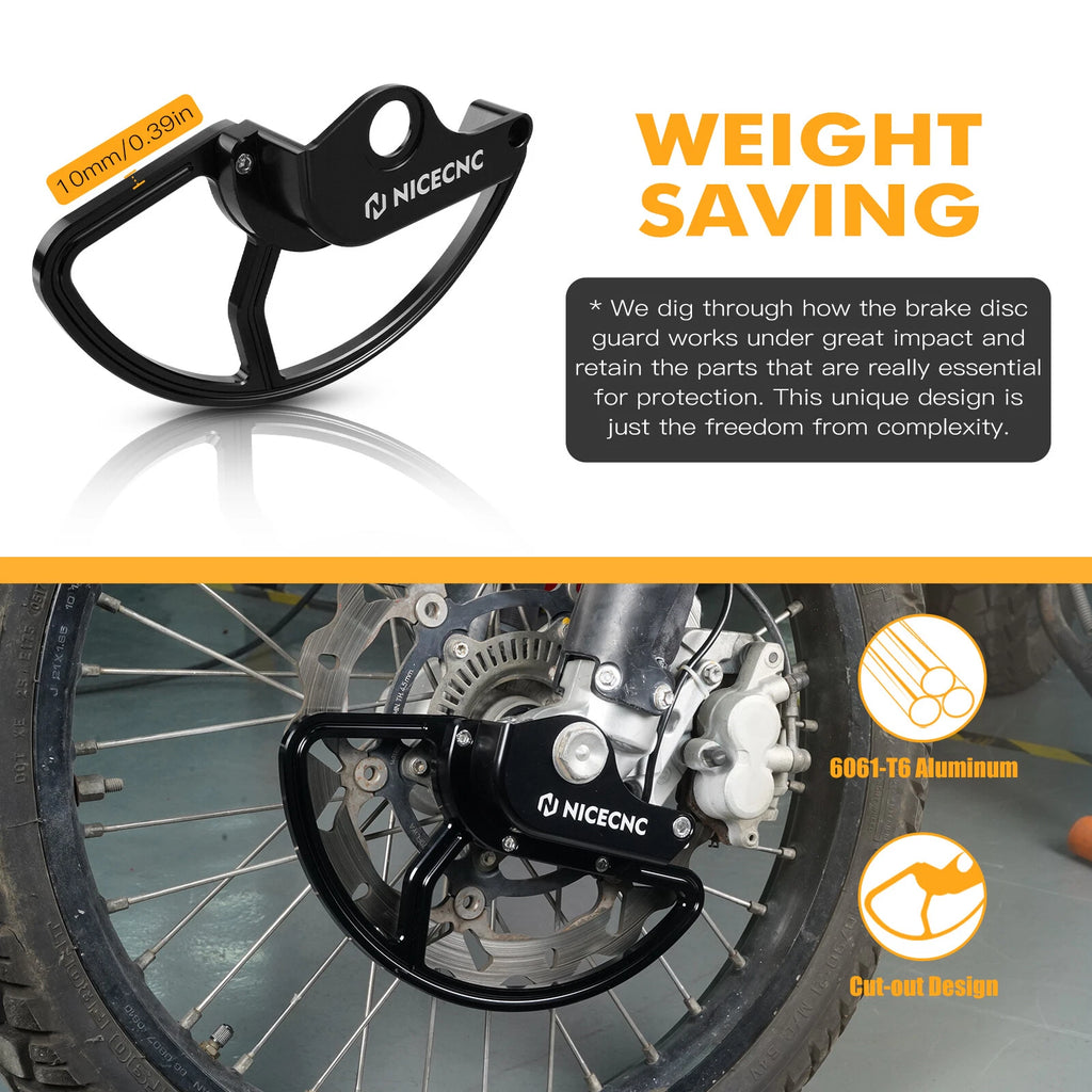 CNC Front Brake Disc Cover Guard for Husqvarna 701 Enduro (2016–2024)