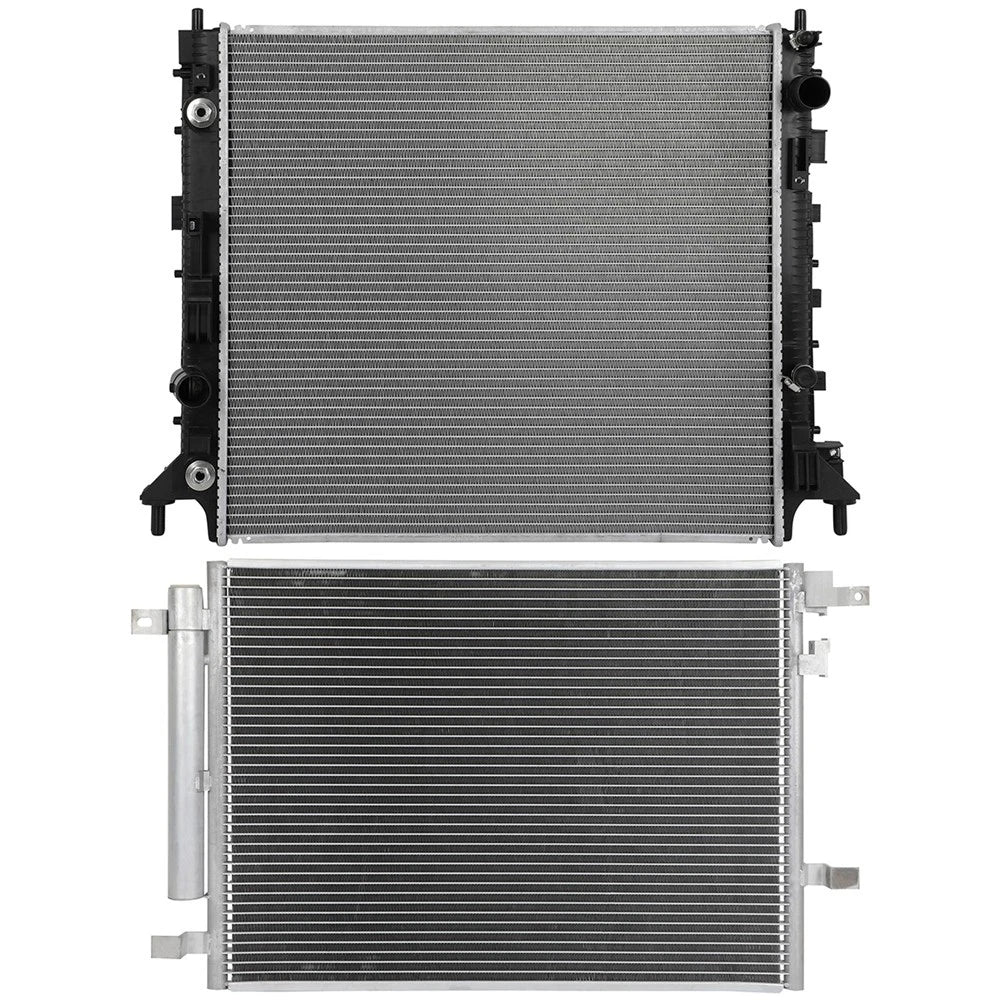 Aluminum Radiator & AC Condenser Cooling Kit for Chevrolet Camaro (2016–2020)