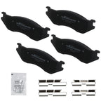 Set of 4 Front Brake Pads for Dodge Durango (2003–2006) / Ram 1500 (2002–2005) D966