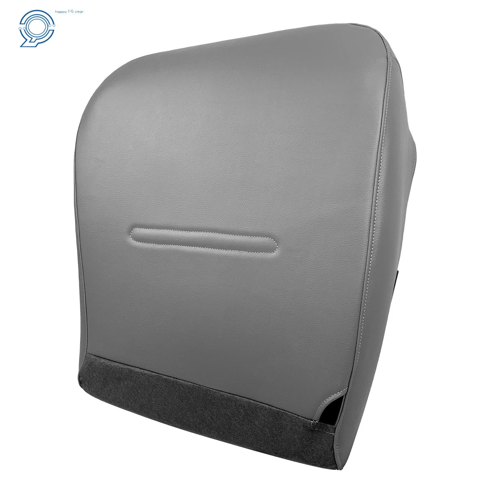 Leather Driver Seat Cover for Ford F250 F350 (2001–2007) Flint Gray