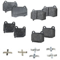 Set of 4 NAO Brake Pads for Infiniti G35 (2003–2004) Brembo Brakes