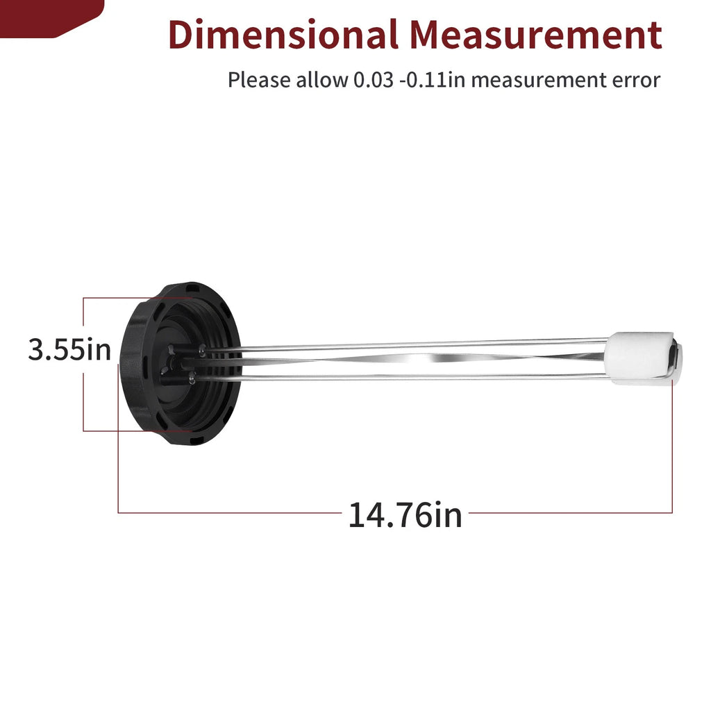 3.5 Inch Fuel Tank Cap with Gauge for Scag Turf Tiger (–) 482497 483788