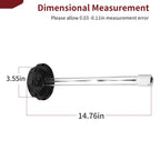 3.5 Inch Fuel Tank Cap with Gauge for Scag Turf Tiger (–) 482497 483788