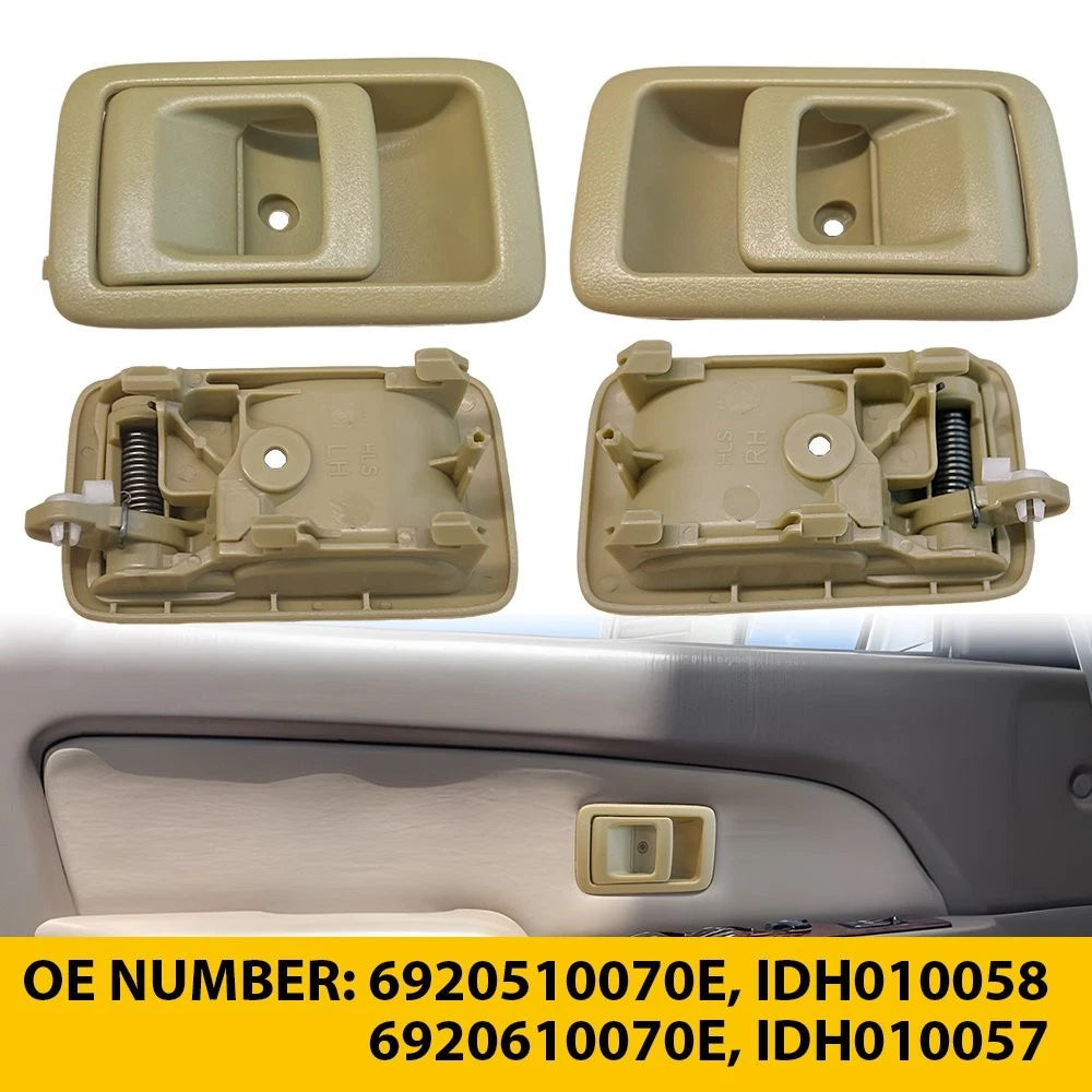 Set of 4 Inside Interior Door Handles for 1996-2004 Toyota 4Runner Tacoma