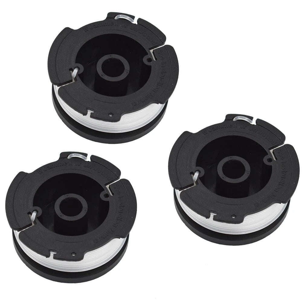 3-Pack Trimmer Spool for BLACK+DECKER AF-100 (Fits Various Models)