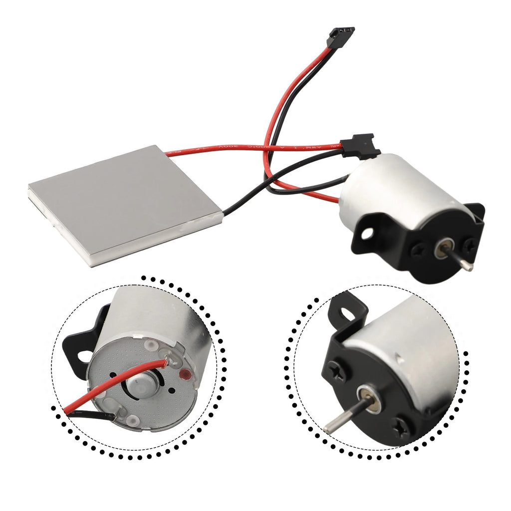 Fireplace Fan Motor & Accessories Set for Stove Blower