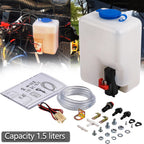 Universal 12V Windshield Washer Pump Kit for UTV